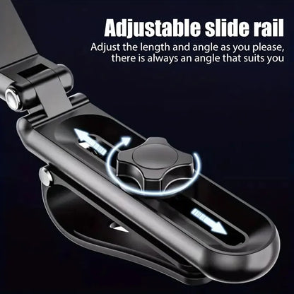 Sun Visor Mobile Phone Holder That Supports 1080 Degree Rotation, Universal Phone Holder, Multifunctional Phone Holder